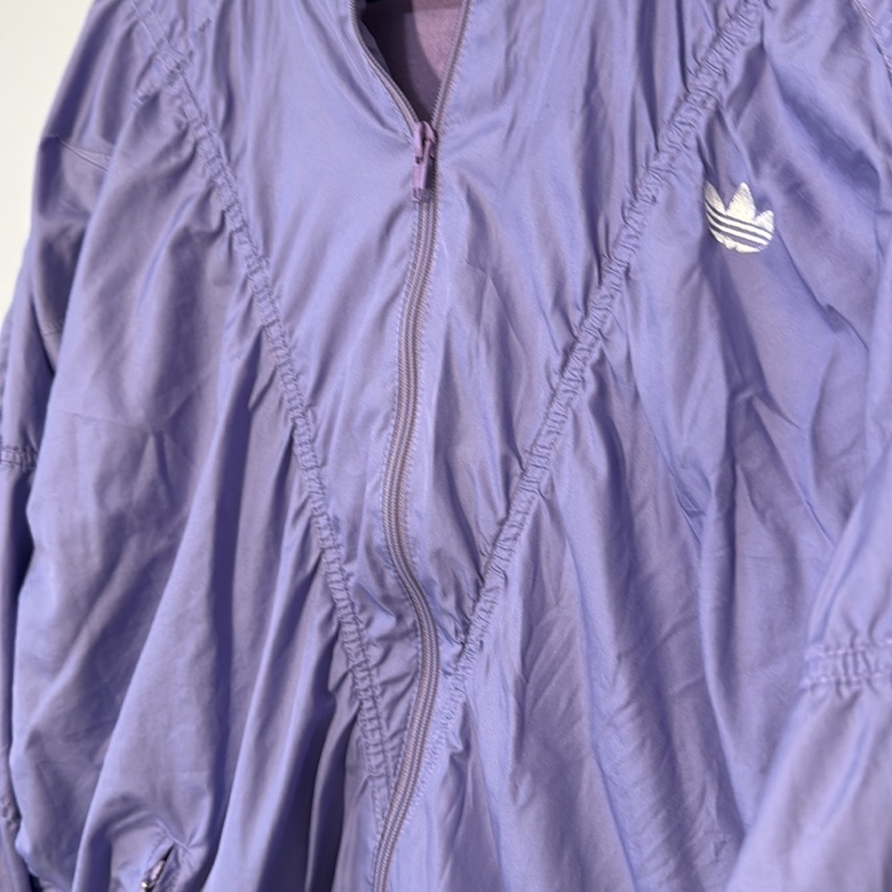 Vintage Women’s Adidas Track Jacket Lavender Size Small - Picture 4 of 8